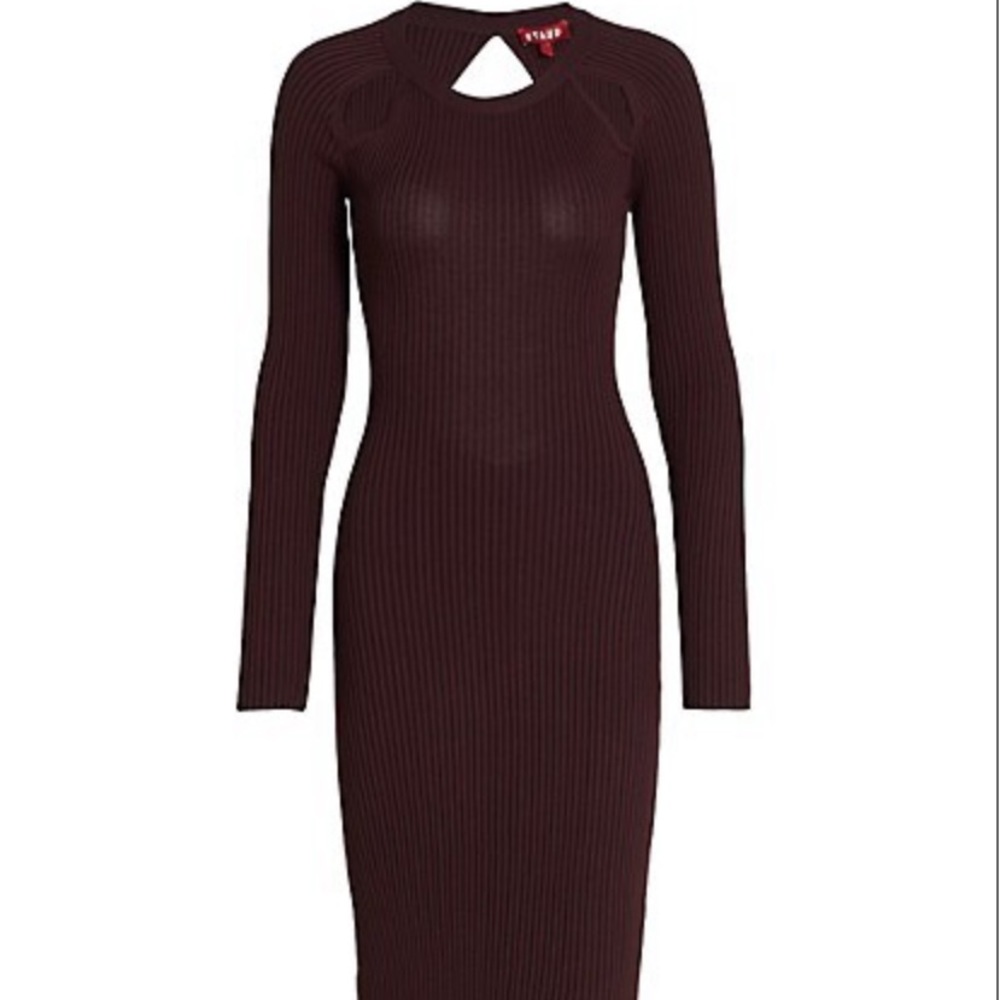Staud NWT Mulholland MIDI Dress size small